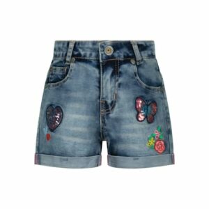 Salt and Pepper Shorts Butterfly mid blue