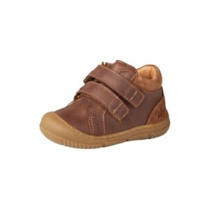 Wheat Lauflernschuhe Ivalo Double Velcro cognac