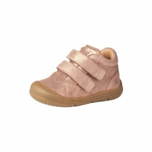 Wheat Lauflernschuhe Ivalo Double Velcro Shine rose