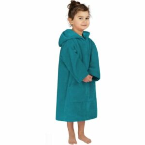 normani Kinder langarm Poncho 2-5 Jahre Pichilemu Blau