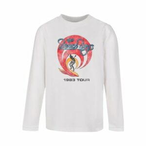 F4NT4STIC Longsleeve Shirt The Beach Boys- Surfer '83 Vintage weiß