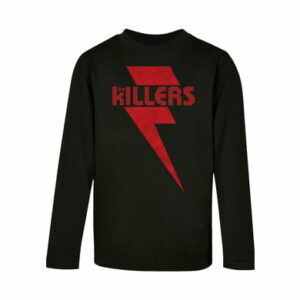 F4NT4STIC Longsleeve Shirt The Killers Red Bolt schwarz