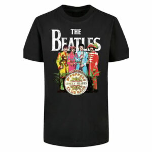 F4NT4STIC Basic Kids Tee The Beatles Sgt Pepper schwarz