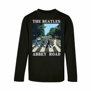 F4NT4STIC Longsleeve Shirt The Beatles Abbey Road schwarz