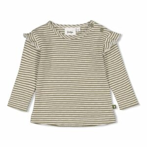 Feetje Langarmshirt Harvest Of Love Olive