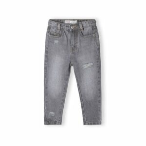 MINOTI Mom-Jeans Denim-Grau