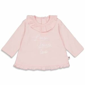 Feetje Langarmshirt Love You Cutest Thing Ever Roze