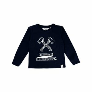 Ebbe Kids Shirt Langarm Crawford Ax Front print