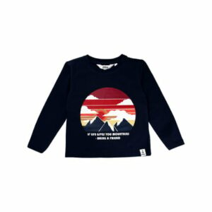 Ebbe Kids Shirt Langarm Crawford Wild navy