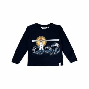 Ebbe Kids Shirt Langarm Crawford Navy lighthouse