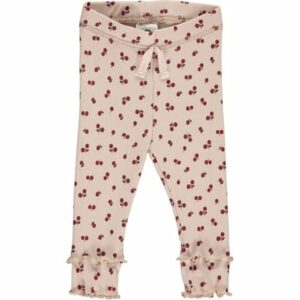 Müsli Babyleggings Spa rose/Fig/Berry red