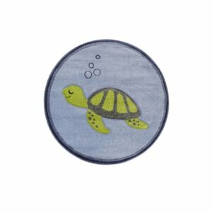 Esprit Kinderteppich Turtle blau