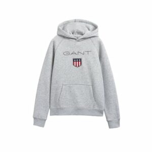 Gant Sweatshirt Shield Hoodie Grau