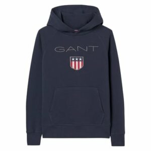 Gant Sweatshirt Shield Hoodie Dunkelblau