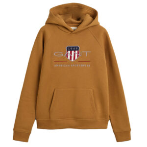 Gant Sweatshirt Archive Shield Hoodie Braun (Burnt Sugar)