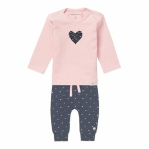 Noppies Set shirt Road Light Rose