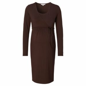 Noppies Still-Kleid Gaja nursing bi-stretch dress Coffee Bean