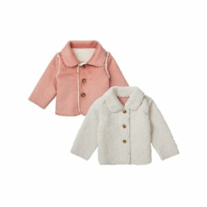 Noppies Winter jacke Vernon - Reversible Butter Cream