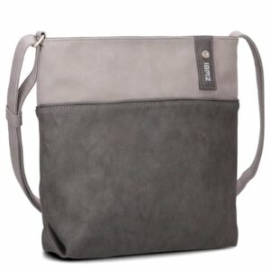 zwei Jana J10 - Schultertasche 29 cm nubuk-stone