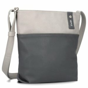 zwei Jana J10 - Schultertasche 29 cm velours-ash