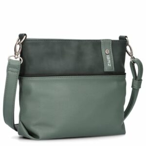 zwei Jana J8 - Schultertasche 27 cm eucalyptus