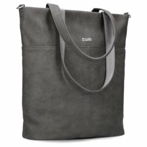 zwei Mademoiselle M. M145 - Shopper nubuk-stone